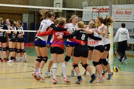 Volleyball Damen 3. Liga Süd SV Sinsheim gegen SG Bretzenheim 14.01.2017 (© Siegfried)